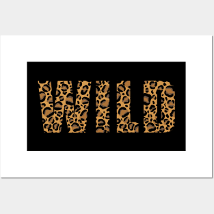 Wild as a leopard Posters and Art